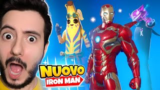 NUOVO IRON MAN E POTERI SU FORTNITE MARVEL Capitolo 5 [upl. by Alletse]