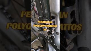 PERAWATAN Polygon Strattos S8 cycling roadbike bicycle polygon [upl. by Enomrej]