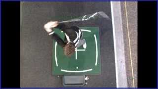 Golf Swing from above with Rick Shiels PGA Golf Coach [upl. by Aivlis]