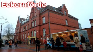 Eckernförde  Evening Walking Tour  Eckernförde Schöne Stadt  City Walk 4K [upl. by Jari553]