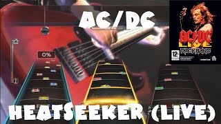 ACDC  Heatseeker Live  ACDC Live Rock Band Track Pack Expert Full Band [upl. by Aniryt427]