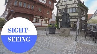 Sightseeing in Bad Saulgau in GERMANY [upl. by Belda]