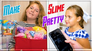 MAKE THIS SLIME PRETTY CHALLENGE [upl. by Gwen706]