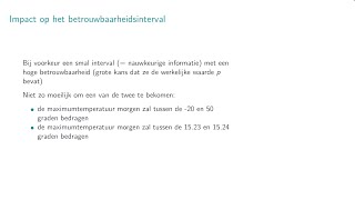 Het betrouwbaarheidsinterval – deel 5 [upl. by Lamek]