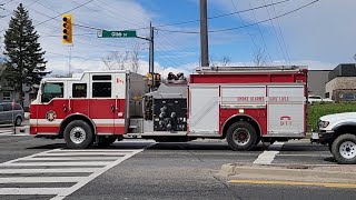 QHorn Oshawa Fire P22 amp A22 Responding [upl. by Sundin]