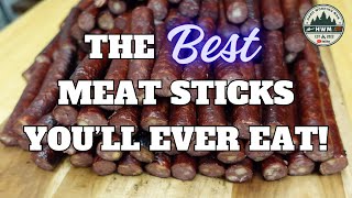 SECRET Ingredient Delicious Venison Snack Sticks Summer Sausage [upl. by Pawsner]