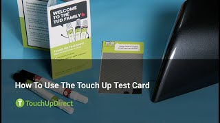 How To Use The TUD Test Card  TouchUpDirect [upl. by Studdard245]