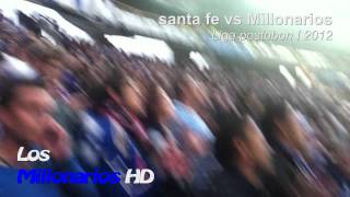 Jamas he dejado de ser tuyo  santa fe  Millonarios Liga postobon I [upl. by Basilius]