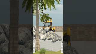 Jcb loading stones in truck constructionvehiclesforkids tinokidstv trucksforkids funlearning [upl. by Irafat322]