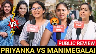 🔴Priyanka vs Manimegalai Fight Issue  Cooku with Comali Issue😡🤬  CWC issue  Vijay TV Show Issue🥵 [upl. by Ydnar]