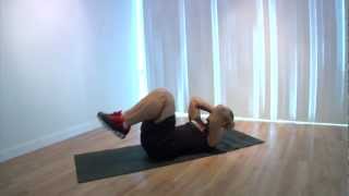 Tuck Crunches Core ExerciseAbs Core Six Pack [upl. by Rabi89]