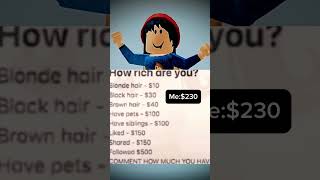 How rich are you Comment down below [upl. by Maroney396]