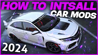 How To Install Car Mods in GTA V  GTA 5 2024 EASY METHOD ADDON Car Mod [upl. by Pepin648]