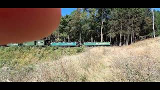 Fichtelbergbahn Schnappschuss im Sehmatal Privatvideo [upl. by Elaynad]