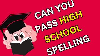 High School Spelling Bee 🤔 English Spelling Quiz Challenge 📝 🎓 brainyriddles learntospell spell [upl. by Baseler]