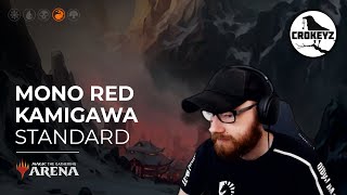 Kamigawa Mono RED  CROKEYZ MTG Arena [upl. by Keelia722]