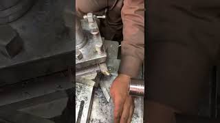 Fire 🔥 In Steel Cutting shortvideos machine machinary lathemachine [upl. by Nahsyar]