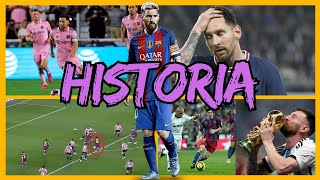 ⚽historia de Messi completa ¡ESPECTACULAR⚽👑 [upl. by Stead244]