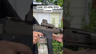 GHK G5 HPA EVO Lower Coming soon tappairsoft airsoft [upl. by Griffie210]