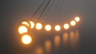 10 Mesmerizing Glowing Pendulums [upl. by Gunilla355]