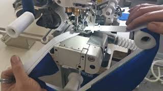 SF600D33PUTRPG RIGHT KNIFE INTERLOCK MACHINE [upl. by Trude]