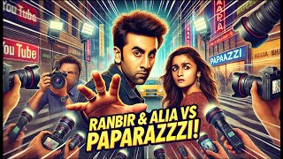 Ranbir Kapoor With Alia Bhatt Angry On Paparazzi Entering In Car  Pushes His Hand Video Viral [upl. by Yorztif]