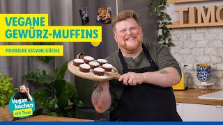 Vegan kochen mit Timo Vegane Gewürzmuffins [upl. by Elyl]