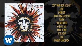 NEEDTOBREATHE  quotMore Thanquot Official Audio [upl. by Sherar]