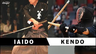 What Are the Differences Between IAIDO amp KENDO The History of the Two Katana Martial Arts of Japan [upl. by Ofilia]