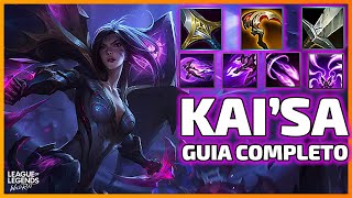 GUIA COMPLETO COMO JOGAR DE KAISA  LOL WILD RIFT [upl. by Bore]