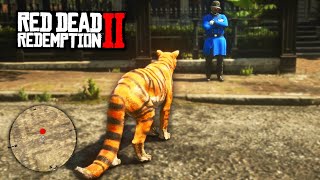 Playing As Animals In Red Dead Redemption 2 [upl. by Cordelia775]