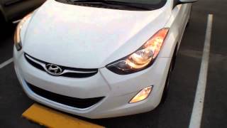 2013 Hyundai Elantra Full Lighting Walkaround [upl. by Cartan620]