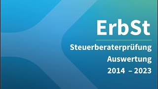 Erbschaftssteuer in der Steuerberaterprüfung 2014 – 2023 [upl. by Idahs]