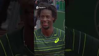 Monfils Bringing The VIBES 🤩 [upl. by Julina]