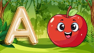 A Apple Song  Inspired By ABC song Gracies Corner  Nursery Rhymes  Kids Songs 156 [upl. by Leonard542]