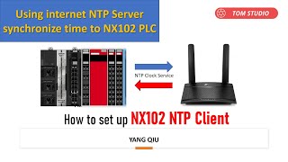 How to set up NTP Client on NX102 PLC and synchronize time to internet NTP server [upl. by Carpio]