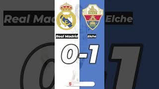 Real Madrid vs Elche  Laliga 2023  Score Predictor Hit Pause shorts youtube football [upl. by Oflodor552]