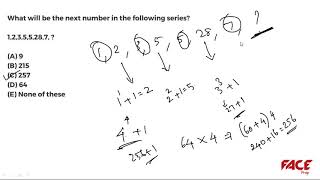 Number Series Questions with Solutions  Infosys Aptitude Questions and Answers 2018 [upl. by Nnaylime791]