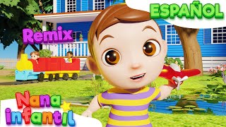 Remix 04 Nana infantil  Canciones Infantiles  Videos para Niños  Nana Infantil en Español [upl. by Angelique599]