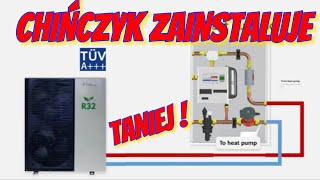 GOTOWA INSTALACJA POMPY CIEPŁA  BEZPOŚREDNIO OD PRODUCENTA TANIEJ I LEPIEJ NIŻ INSTALATOR [upl. by Ayatnohs251]