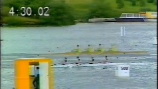 1986 Commonwealth Games rowing Mens 4 Final [upl. by Notyal721]