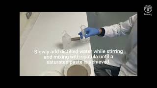 GLOSOLAN – Standard operating procedure for soil saturated soil paste extract [upl. by Nanyk285]