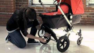 bugaboo cameleon demo  stroll with two wheeled board [upl. by Hoebart66]