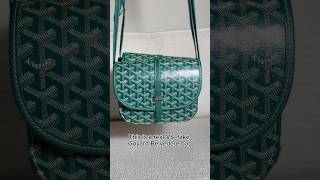 REAL vs FAKE GOYARD Belvedere bag🔍 goyard luxury authenticity [upl. by Reinhold]