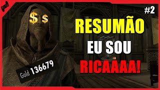 SKYRIM  ALCHEMY JÁ NO 100 e 80 de ENCHANTING  GRANA RESUMÃO 2 [upl. by Aserat874]