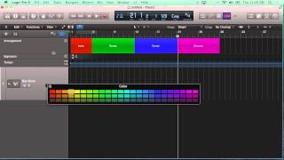 Using Logic Pro X Arrangement Markers with Travis Kasperbauer [upl. by Assyla]