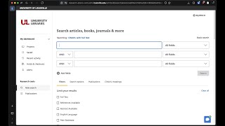 Literature Search in CINAHL [upl. by Patterman535]