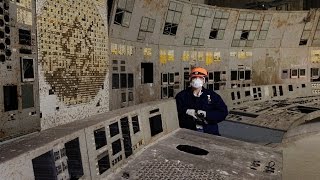 inside Chernobyl ЧАЭС sarcophagus 2016  reactor 4 control room and leadlined corridors [upl. by Brandy]