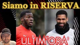 😡RISCHIO MILAN🚨SQUADRA SCOPERTA🔥MERCATO SUI REPARTI😱MANCANO SOLUZIONI [upl. by Halehs]