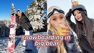 snowboarding  last day of the big bear trip  vlogmas day 10 [upl. by Panaggio]